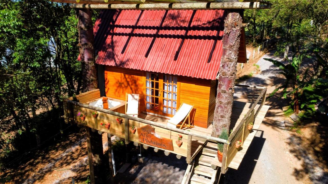 Casa Na Arvore Com Hidro, Piscina, Trilha, Cavalo Bento Gonçalves Kültér fotó