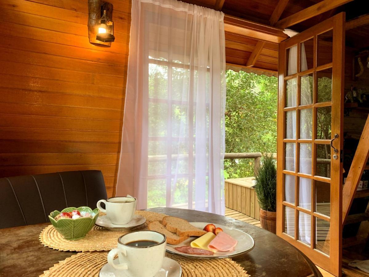 Casa Na Arvore Com Hidro, Piscina, Trilha, Cavalo Bento Gonçalves Kültér fotó